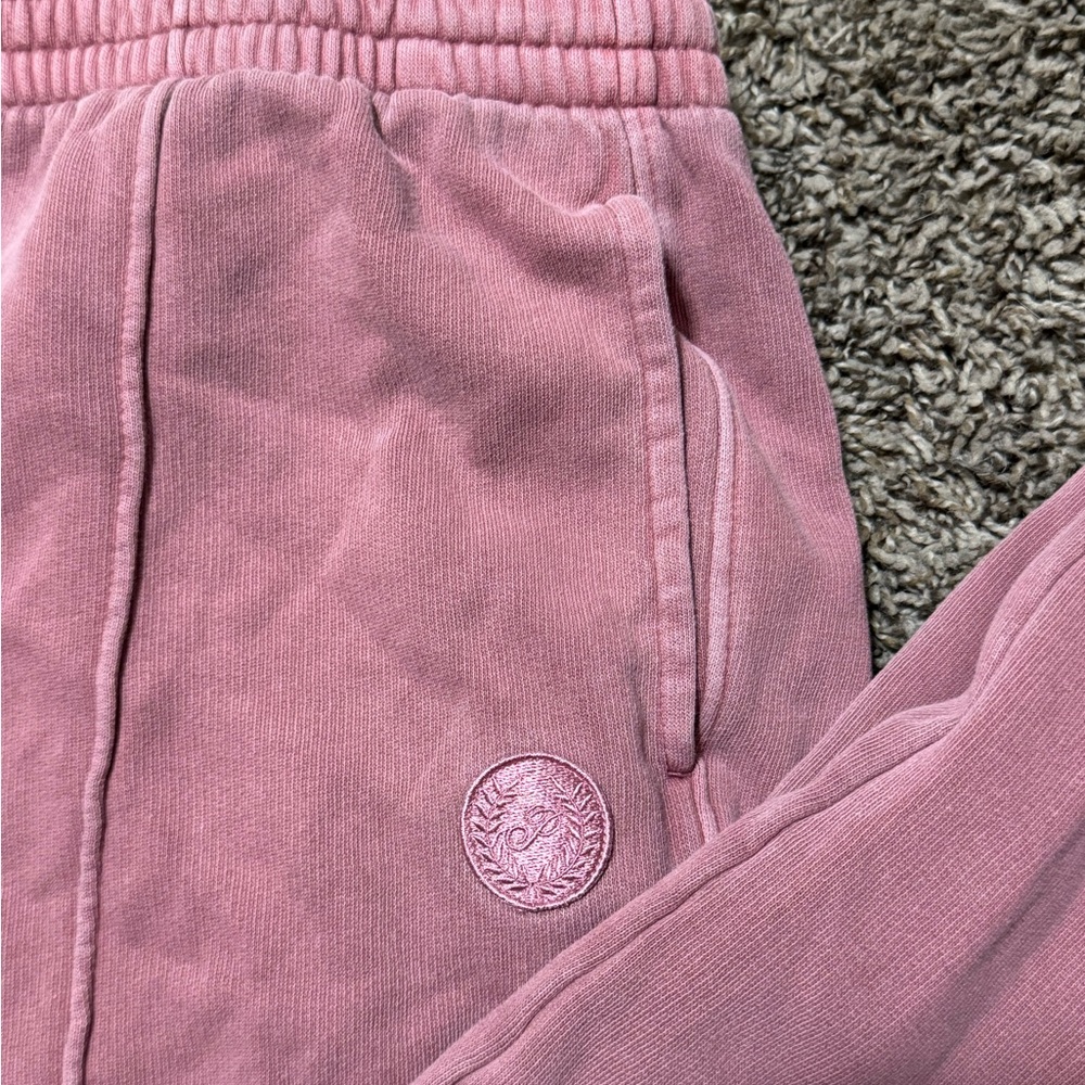 Victoria Secret Pink Premium Fleece Wide-Leg Pants - Picture 5 of 8